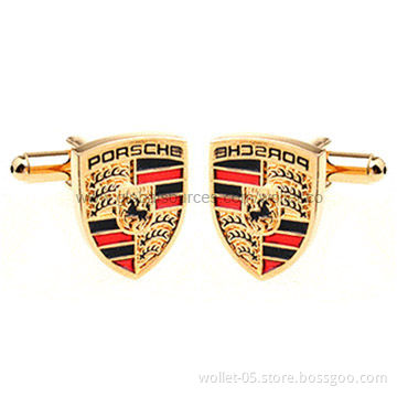 Hot Sale and Individualized Jewellery Cufflink with Logo, Made of Stainless Steel
